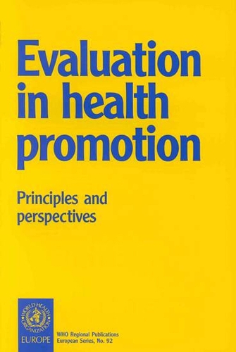Evaluation in Health Promotion