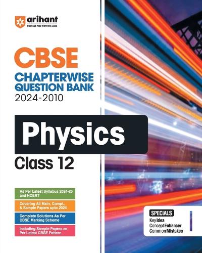 Arihant Cbse Chapterwise-Question Bank Physics for Class 12