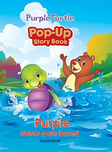 Purple Never Gets Bored Pop-Up Book