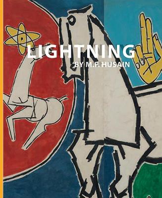 Lightning by M.F. Husain