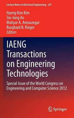 IAENG Transactions on Engineering Technologies