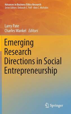 Emerging Research Directions in Social Entrepreneurship