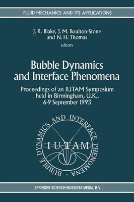 Bubble Dynamics and Interface Phenomena
