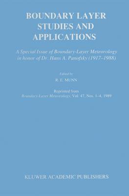 Boundary Layer Studies and Applications