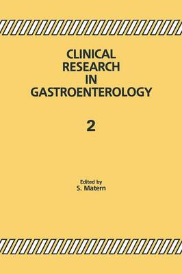 Clinical Research in Gastroenterology 2