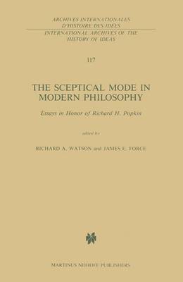 The Sceptical Mode in Modern Philosophy