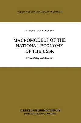 Macromodels of the National Economy of the USSR