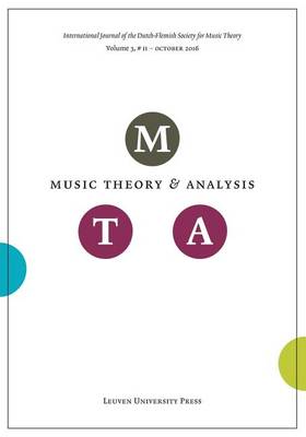 Music Theory and Analysis, Volume 3.2