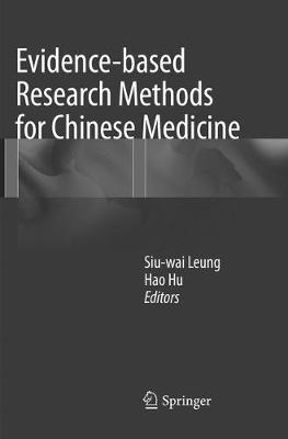 Evidence-based Research Methods for Chinese Medicine