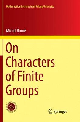 On Characters of Finite Groups