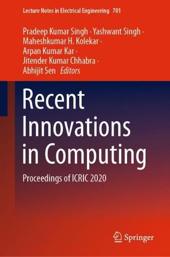 Recent Innovations in Computing