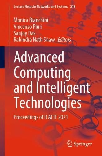 Advanced Computing and Intelligent Technologies