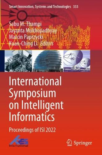 International Symposium on Intelligent Informatics