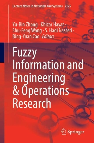 Fuzzy Information and Engineering & Operations Research
