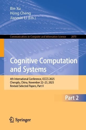 Cognitive Computation and Systems