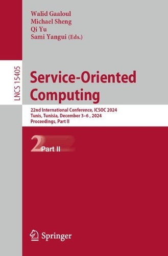 Service-Oriented Computing