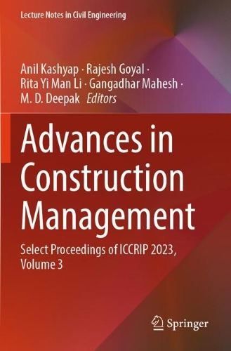 Advances in Construction Management