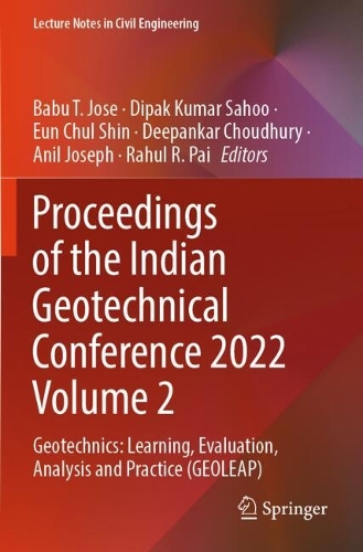 Proceedings of the Indian Geotechnical Conference 2022 Volume 2