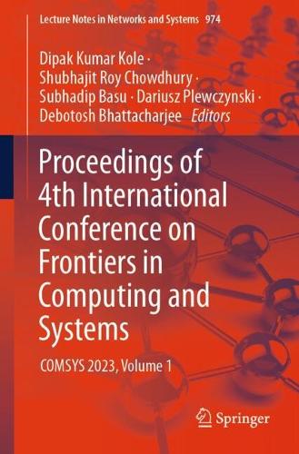 Proceedings of 4th International Conference on Frontiers in Computing and Systems
