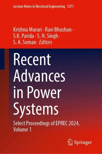 Recent Advances in Power Systems