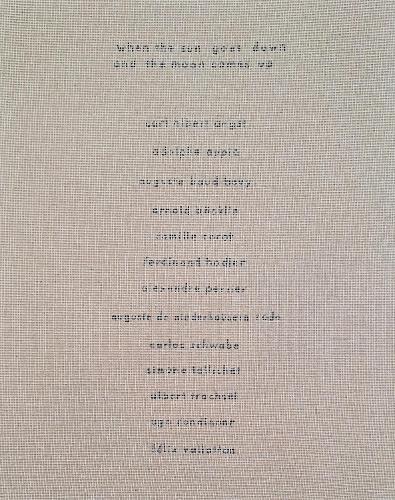 When the Sun Goes Down and the Moon Comes Up