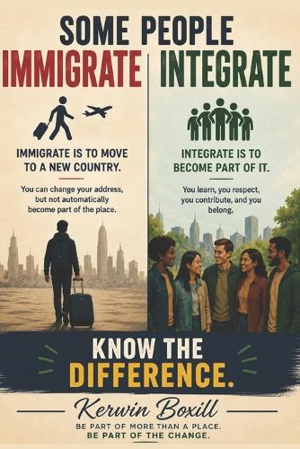 SOME PEOPLE IMMIGRATE. SOME INTEGRATE. Know The Difference
