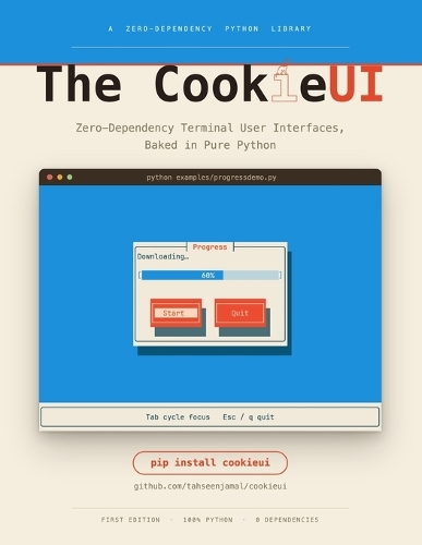The CookieUI - The terminal UI in Python