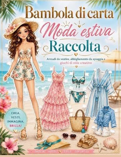Bambola di carta Moda estiva Raccolta