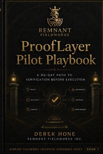 ProofLayer Pilot Playbook