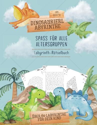 Dinosaurier Labyrinth Buch für Kinder