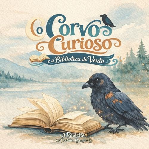 O Corvo Curioso e a Biblioteca do Vento