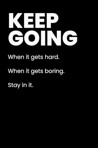 Keep Going