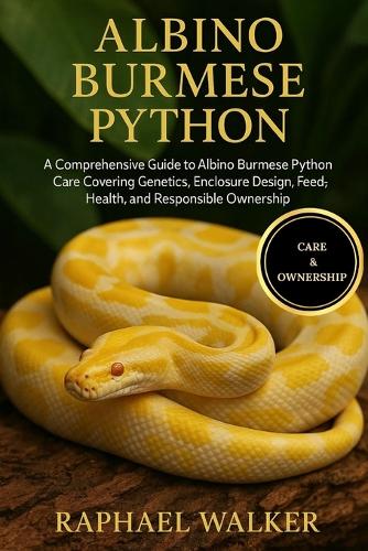 Albino Burmese Python