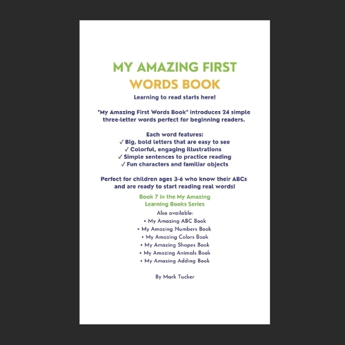 My Amazing First Words Book