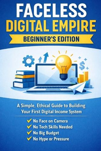 Faceless Digital Income; A Beginner's Guide to Building Your First Simple Online System