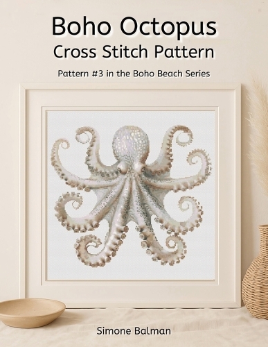Boho Octopus Cross Stitch Pattern Book