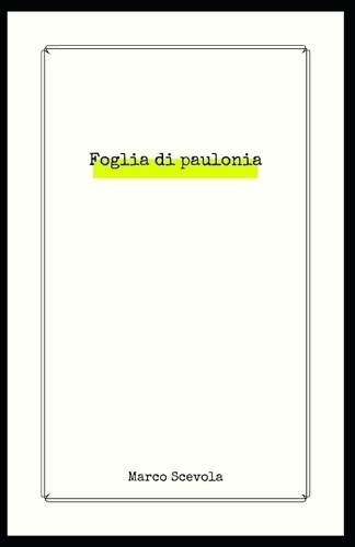 Foglia di paulonia