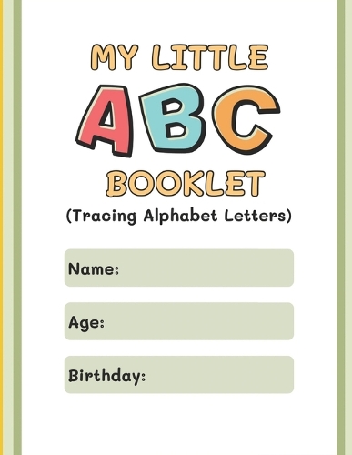Food Alphabet Handwriting Book