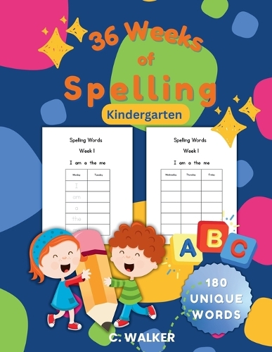36 Weeks of Spelling - Kindergarten
