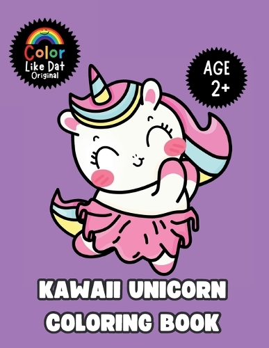 Kawaii Unicorn Coloring Book