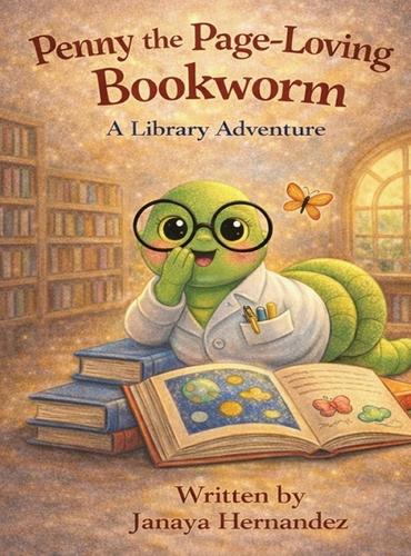 Penny the Page-Loving Bookworm