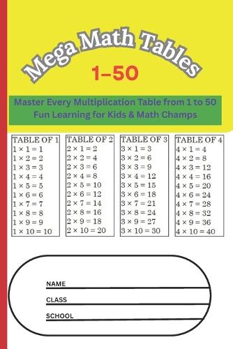 Mega Math Tables