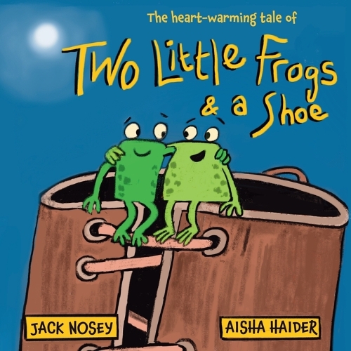 Two Little Frogs and a Shoe