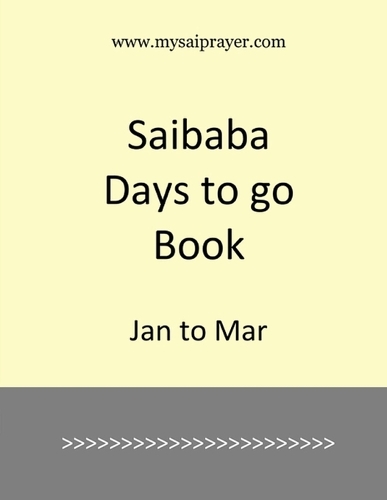 Saibaba Days to go book