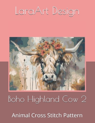 Boho Highland Cow 2