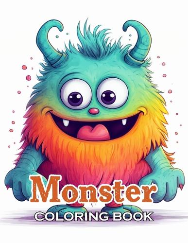Monster Coloring Book for Adults