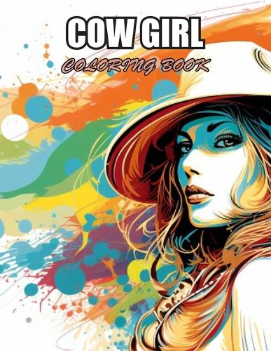 Cow Girl Coloring Book