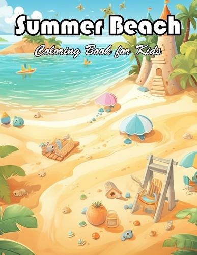 Summer Beach Coloring Book for Kids
