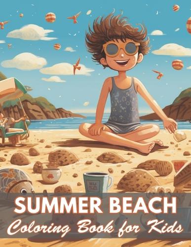 Summer Beach Coloring Book for Kids