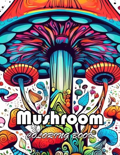 Mushroom Coloring Book For Adults